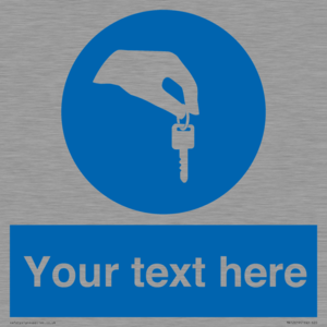 Custom Mandatory Keys Sign